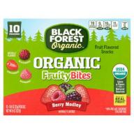 Black Forest Organic Fruity Bites Berry Medley Fruit Flavored Snacks, 0.8 oz, 10 count