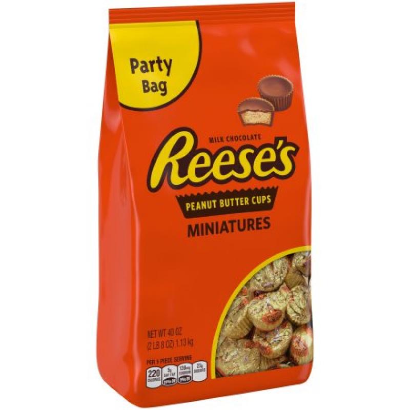 Reese's Peanut Butter Cups Miniatures, 40 Oz