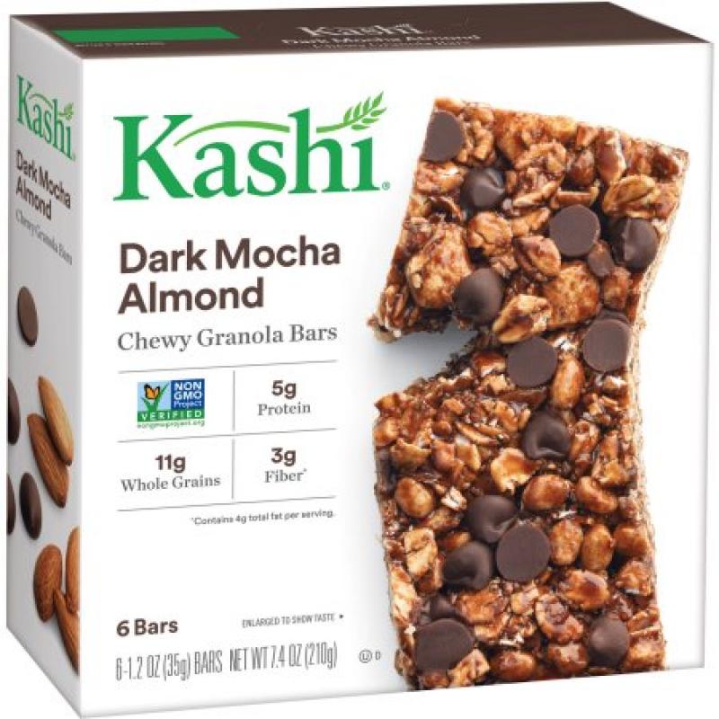 Kashi® Dark Mocha Almond Chewy Granola Bars 6 ct Box