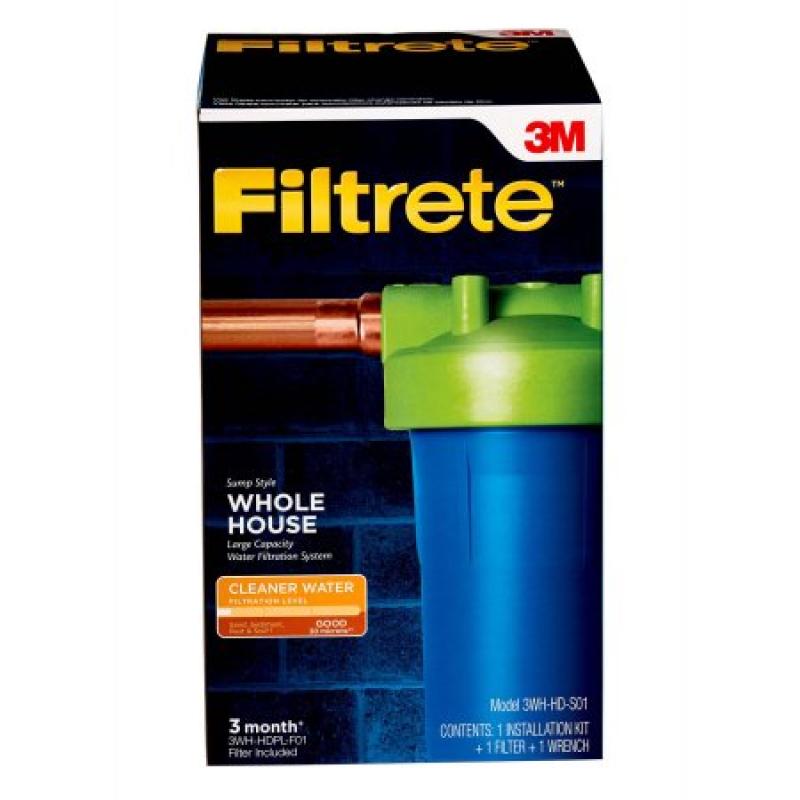 Filtrete" Large Capacity Whole House System, Sump Style (sediment)