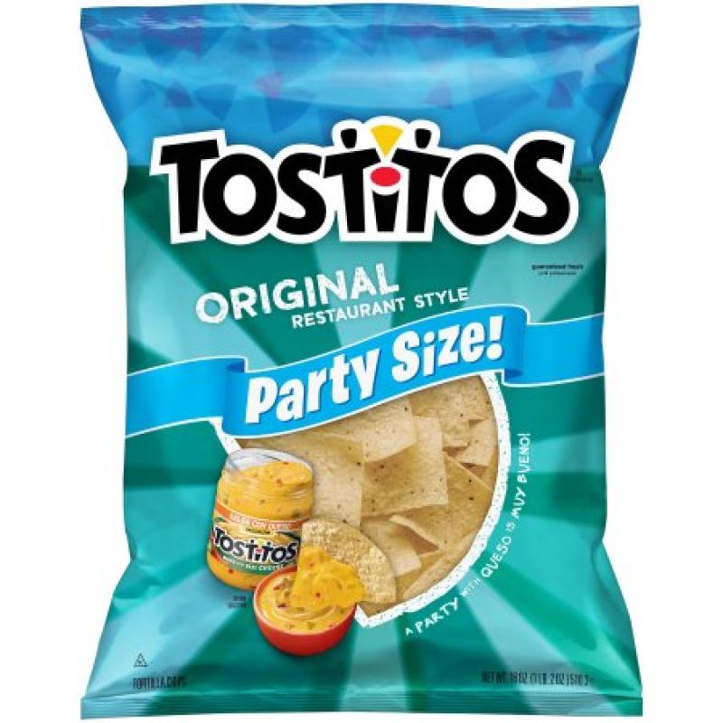 Tostitos® Original Restaurant Style Tortilla Chips 18 oz. Bag