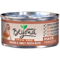 Purina Beyond Grain Free Chicken & Sweet Potato Recipe Pate Cat Food 3 oz. Can