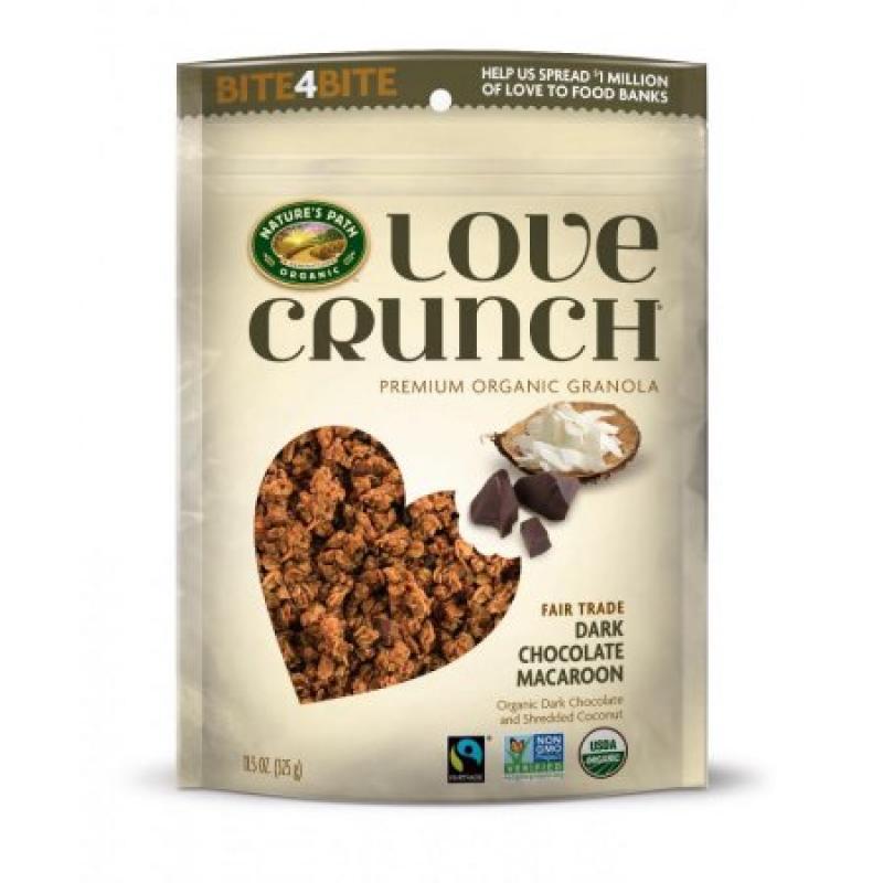 Nature&#039;s Path Love Crunch Premium Organic Granola, Dark Chocolate, Coconut Macaroon 11.5
