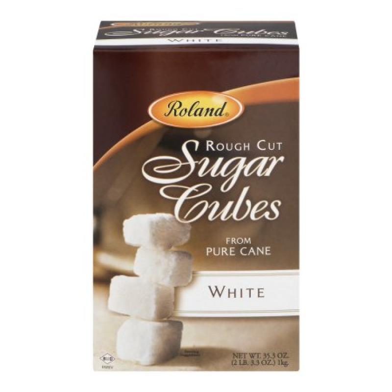 Roland White Rough Cut Sugar Cubes, 35.3 oz
