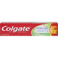 Colgate Sparkling White Mint Zing Gel Toothpaste, 4 oz