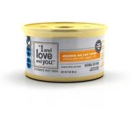 I And Love And You All Natural Canned Cat and Dog Food, 3 oz, 24-Pack