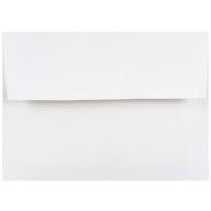 JAM Paper 4Bar A1 Invitation Envelopes, 3 5/8 x 5 1/8, White, 1000/Carton