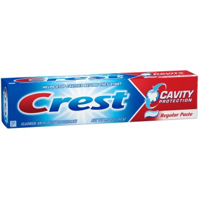 Crest® Cavity Protection Regular Paste Fluoride Anticavity Toothpaste 8.2 oz. Box