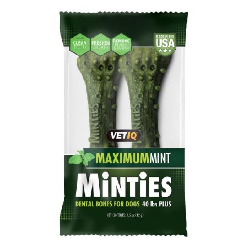 VetIQ Minties Dental Bone, MD/LG, Trial Size Box