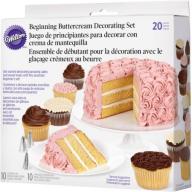 Wilton Beginnger Buttercream Cake Decorating Set, 20 pc. 2104-1367