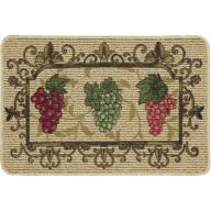 Mainstays Nature Trends Grape Bunches Printed Kitchen Mat