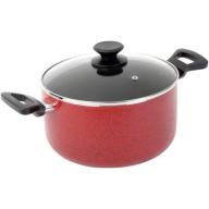 Oster Telford 6-Quart Covered Dutch Oven, Red
