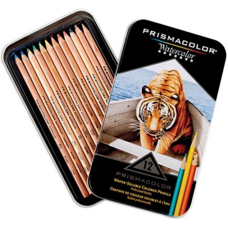 Prismacolor Watercolor Pencils, 12/pkg