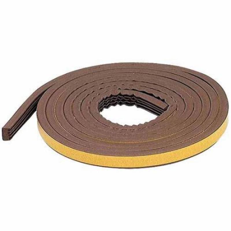 M-D Products 63644 Brown All Profile Weather Stripping, 19/32" x 10&#039;