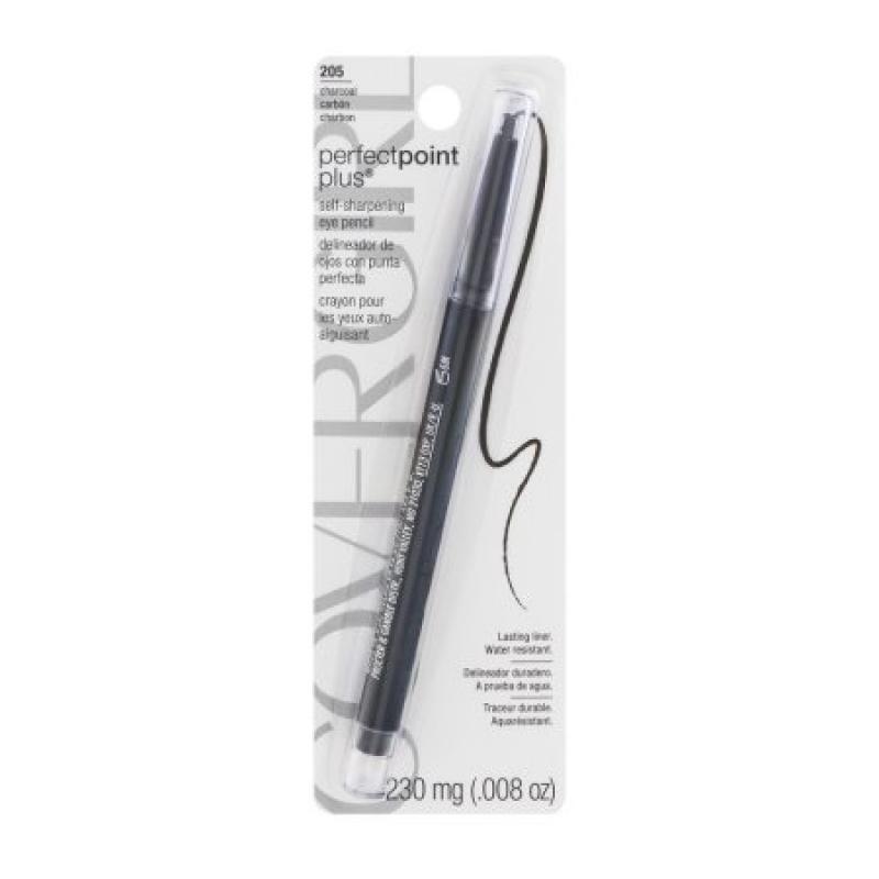 CoverGirl Perfect Point Plus Self-Sharpening Eye Pencil 205 Charcoal, 0.008 OZ