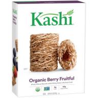 Kashi Organic Promise Cereal, Berry Fruitful Whole Wheat Biscuits, 15.6 Ounce