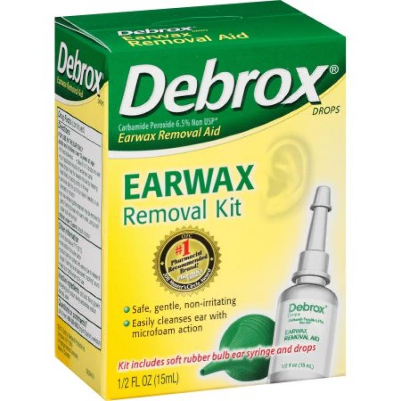 Debrox Earwax Removal Kit, 0.5 fl oz