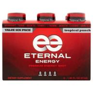Eternal Energy Tropical Punch Premium Energy Shot 6 x 1.93 fl oz
