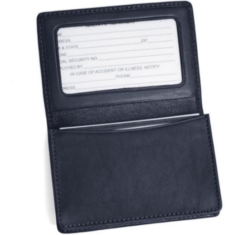 Royce Leather Business Card Case Holder in Genuine Leather