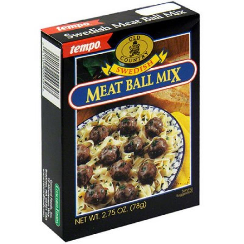 Tempo Swedish Meatball Mix, 2.75 oz (Pack of 12)