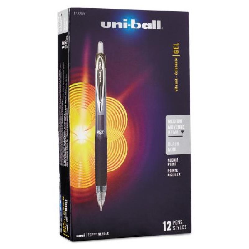 Uni-ball Signo 207 Needle Point Roller Ball Pen, 12-count