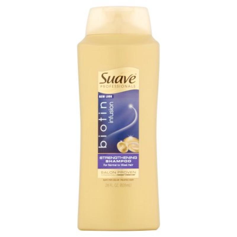 Suave Professionals Biotin Infusion Strengthening Shampoo, 28 oz