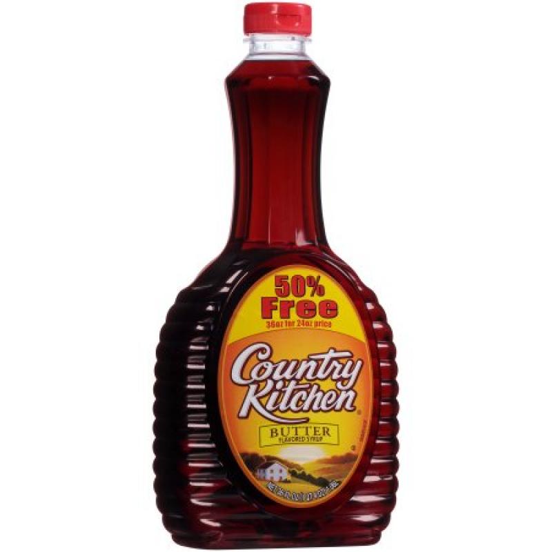 Country Kitchen® Butter Flavored Syrup 36 fl. oz. Bottle
