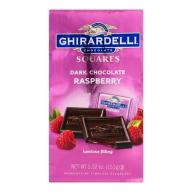 Ghirardelli Chocolate Squares Dark & Raspberry Chocolate, 5.32 oz