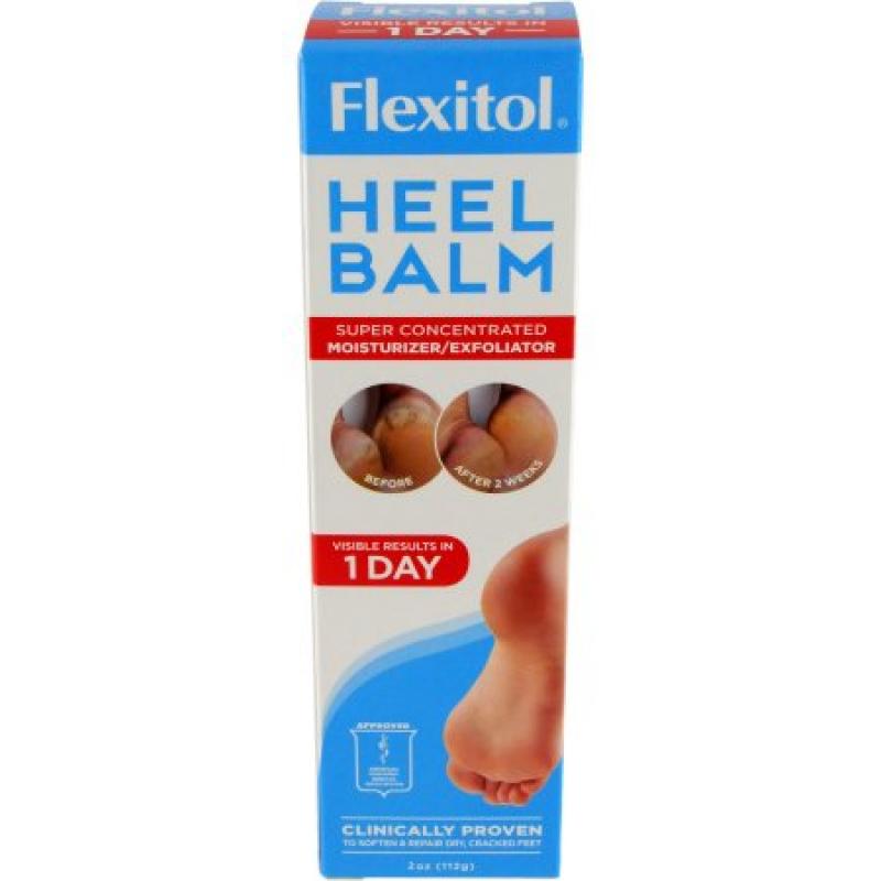 Flexitol Heel Balm, Super Concentrated Moisturizer / Exfoliator, 2 oz.