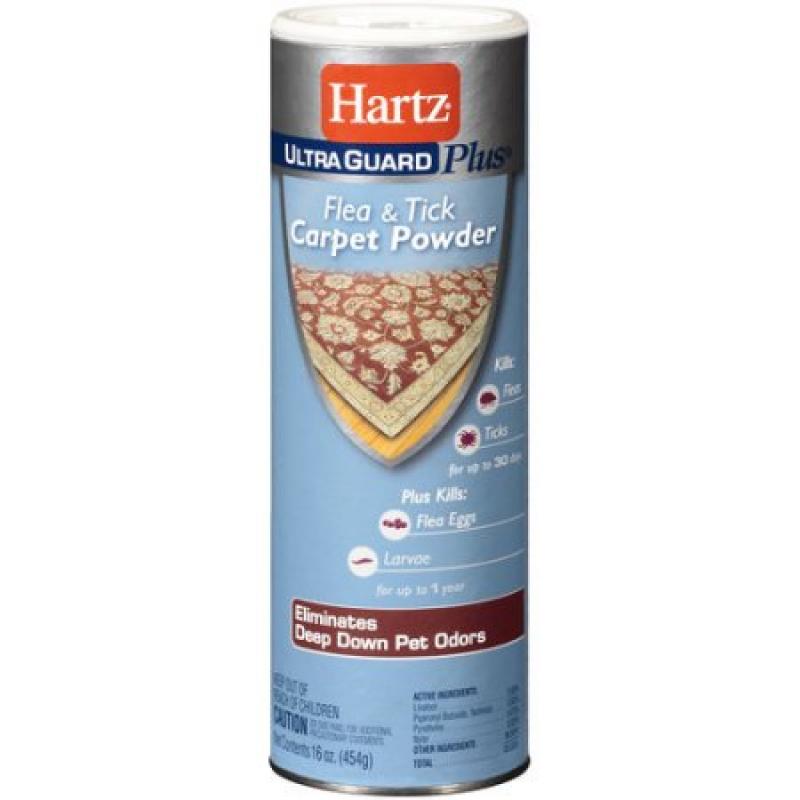 Hartz Ultra Guard Plus Flea & Tick Carpet Powder, 16 oz