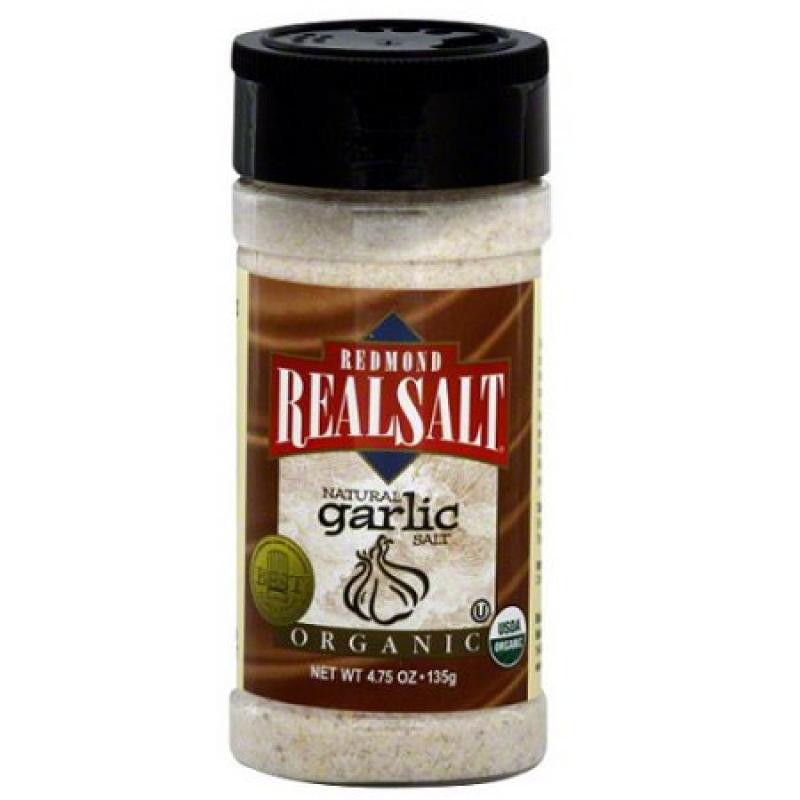 Real Salt Garlic Salt, 4.75 oz, (Pack of 6)