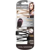 Vidal Sassoon Sure Grip Clix Hair Clips, 6 count