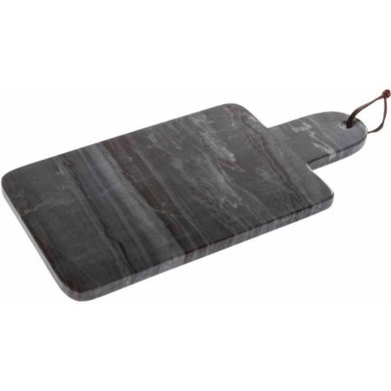 Small Gray Marble Paddle Serving Board
