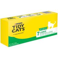 Purina Tidy Cats Large Litter Box Liners for Multiple Cats 7 ct. Box