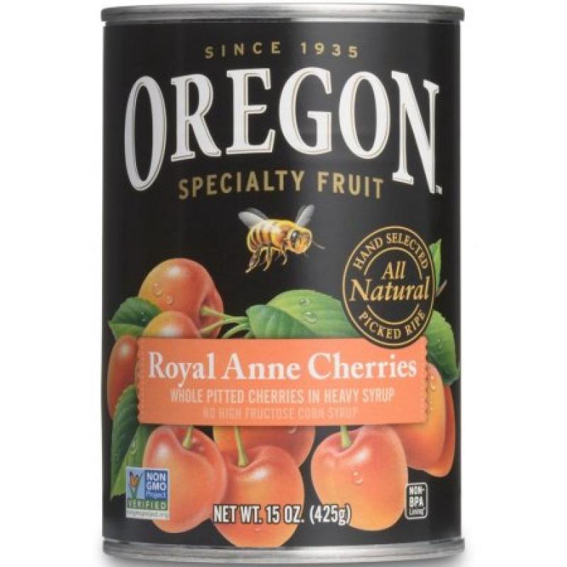 Oregon Fruit Products Pitted Royal Anne Cherries, 15 oz (Pack of 8)