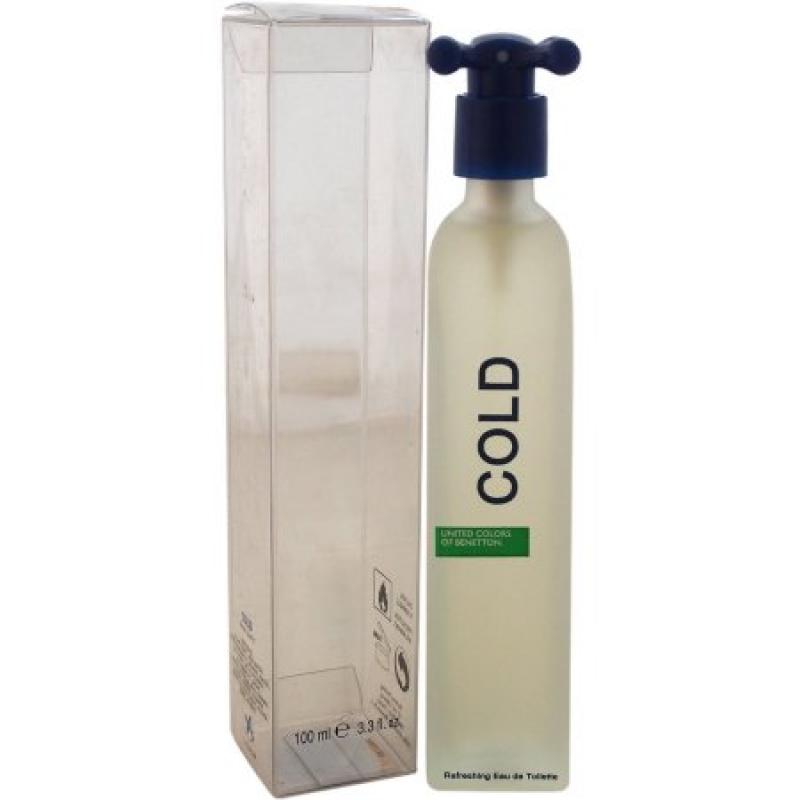 United Colors of Benetton Cold EDT Spray, 3.3 fl oz