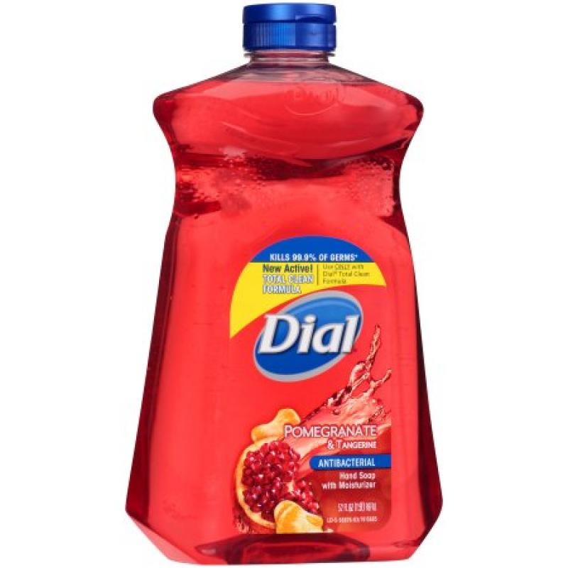 Dial Pomegranate & Tangerine Refill Antibacterial Hand Soap, 52 oz