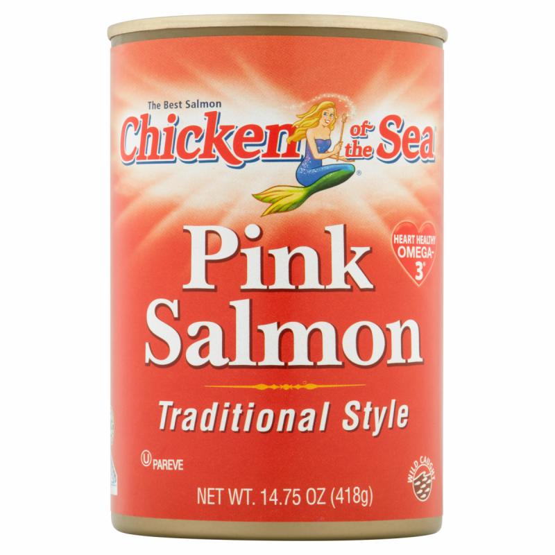 Chicken of the Sea Pink Salmon Traditional Style, 14.75 OZ