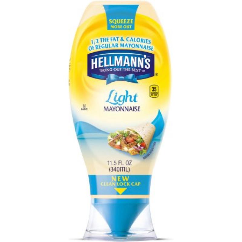 Hellmann&#039;s Squeeze Light Mayonnaise, 11.5 oz