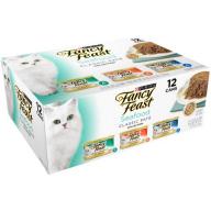 Purina Fancy Feast Classic Seafood Feast Collection Cat Food 12-3 oz. Cans