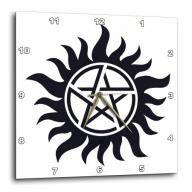 3dRose Supernatural Symbol,, Wall Clock, 15 by 15-inch