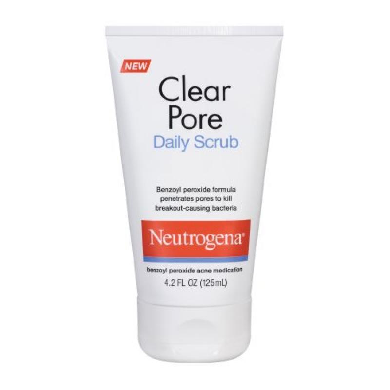 Neutrogena Clear Pore Daily Scrub, 4.2 fl oz