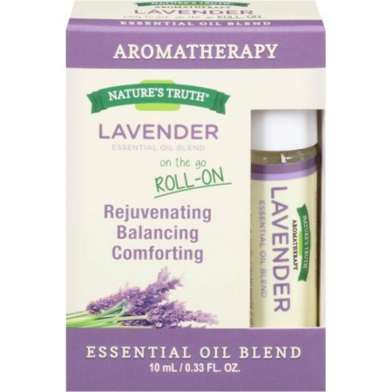 Nature&#039;s Truth Aromatherapy Lavender on the Go Roll-On Essential Oil Blend, .33 fl oz