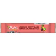 Pure Layered Fruit Bars, Pineapple & Passion Fruit, .63 Oz