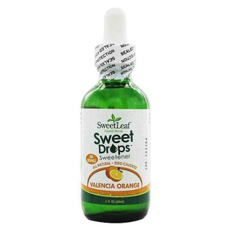 Sweet Leaf Tea Liquid Stevia, Valencia Orange, 2 Oz