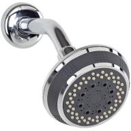 Bath Bliss 6-Function Fixed Shower Head, Chrome