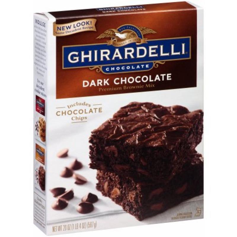 Ghirardelli Dark Chocolate Brownie Mix, 20 oz