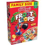 Kellogg&#039;s Froot Loops Whole Grain Cereal, 21.7 ounce