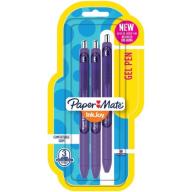Paper Mate InkJoy Gel Pens, Medium Point, Purple, 3-Pack