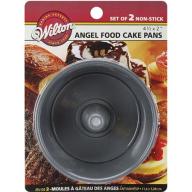 Wilton 4.5"x2" Mini Angel Food Cake Pans, Round 2 ct. 2105-1827